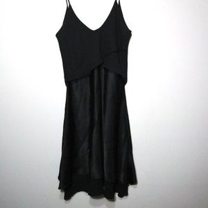 Venus Attitudes 80s/90s Vintage Union Label Women's Mini Black Dress Size 8